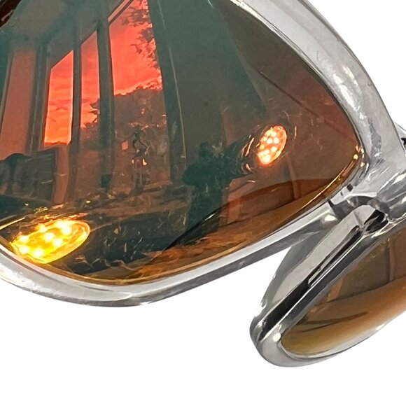 Killer Loop Performance Sunglasses Clear Frame Red Mirrored Lens Bausch & Lomb - Picture 10 of 13